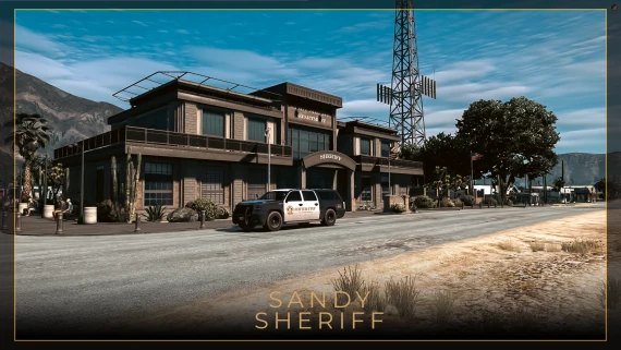 Sandy Sheriff MLO – Fully Open Source FiveM Interior